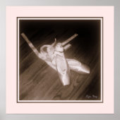 Afdrukken van 'tenen'-panelen (Roos) Poster (Voorkant)