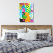 Afdrukken van tranquility Stretched Canvas (Insitu (Slaapkamer))