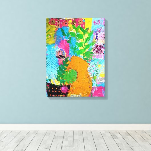 Afdrukken van tranquility Stretched Canvas (Insitu (Houten vloer))