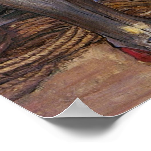 Afdrukken van Tristan en Isolde Canvas Poster (Hoek)