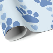 Afdrukken van vaste paw cadeaupapier (Rol Hoek)