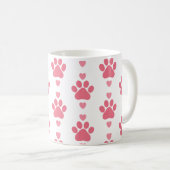 Afdrukken van vaste paw koffiemok (Voorkant rechts)