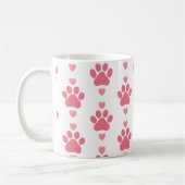 Afdrukken van vaste paw koffiemok (Links)