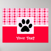 Afdrukken van vaste paw poster (Voorkant)