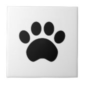 Afdrukken van vaste paw tegeltje (Voorkant)