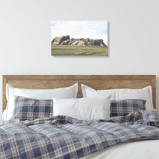 Afdrukken van Vedauwoo Canvas (Insitu (Slaapkamer))