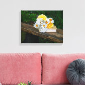 Afdrukken van ventilator en Romance Canvas (Insitu (Woonkamer))