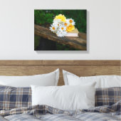 Afdrukken van ventilator en Romance Canvas (Insitu (Slaapkamer))