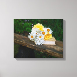 Afdrukken van ventilator en Romance Canvas