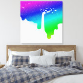 Afdrukken van verdraaid Canvas omhoog (Insitu (Slaapkamer))