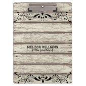 Afdrukken van verf geverfd hout klembord (Voorkant)