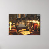 Afdrukken van verouderd horizons Canvas (Voorkant)