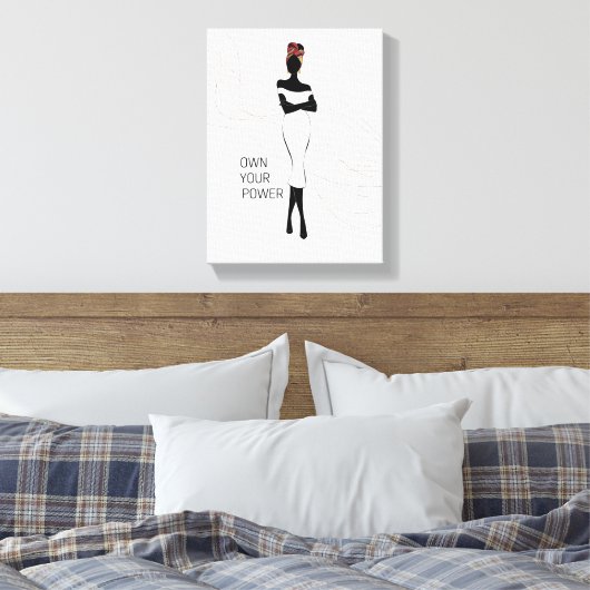 Afdrukken van verrekend Canvas (Insitu (Slaapkamer))