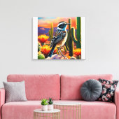 Afdrukken van verrekend Canvas (Insitu (Woonkamer))