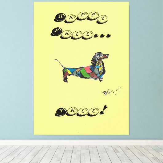 Afdrukken van verrekend Canvas (Insitu (Houten vloer))