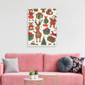 Afdrukken van verrekend Canvas (Insitu (Woonkamer))