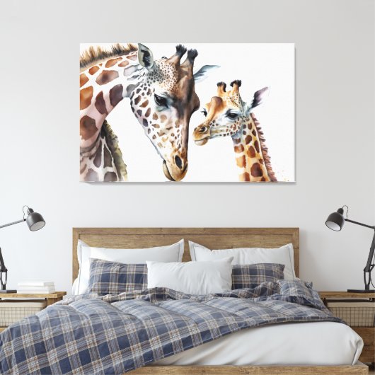 Afdrukken van verrekend Canvas (Insitu (Slaapkamer))
