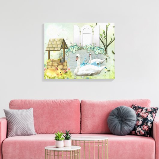 Afdrukken van verrekend Canvas (Insitu (Woonkamer))
