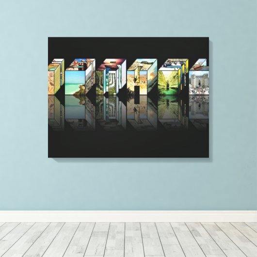 Afdrukken van verrekend Canvas (Insitu (Houten vloer))