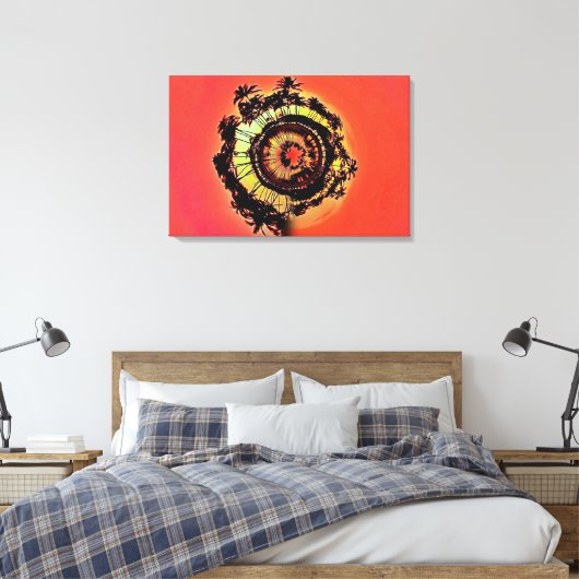 Afdrukken van verrekend Canvas (Insitu (Slaapkamer))