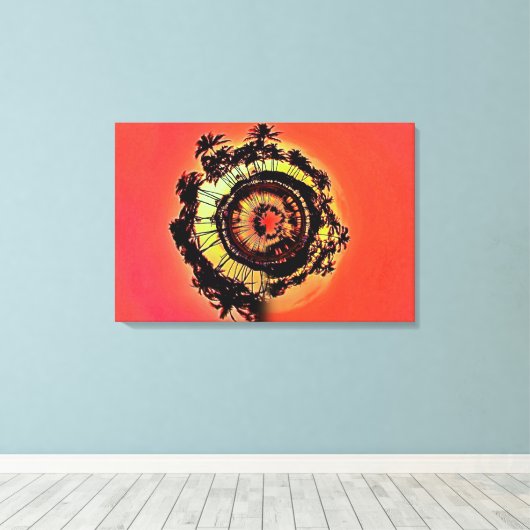 Afdrukken van verrekend Canvas (Insitu (Houten vloer))