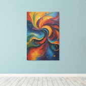 Afdrukken van verrekend Canvas (Insitu (Houten vloer))