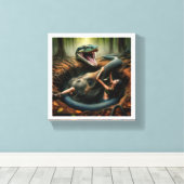 Afdrukken van verrekend Canvas (Insitu (Houten vloer))