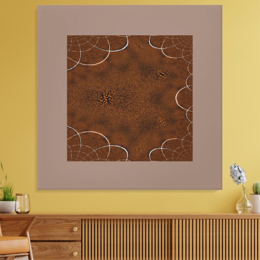 Afdrukken van verrekend Canvas (Insitu (Woonkamer))