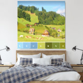 Afdrukken van verrekend Canvas (Insitu (Slaapkamer))