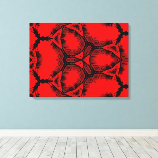 Afdrukken van verrekend Canvas (Insitu (Houten vloer))