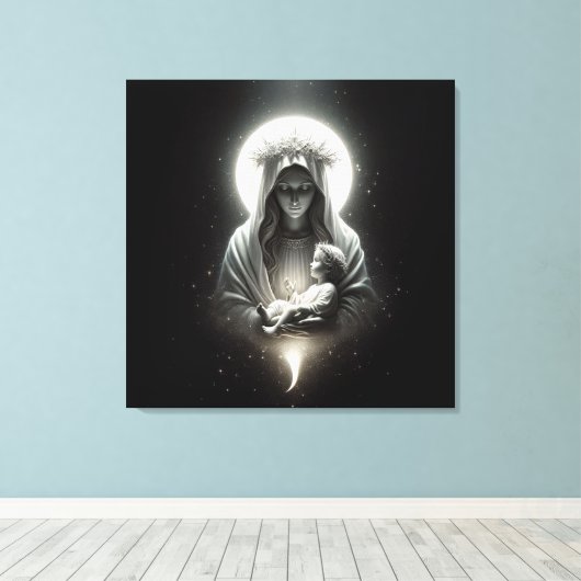 Afdrukken van verrekend Canvas (Insitu (Houten vloer))