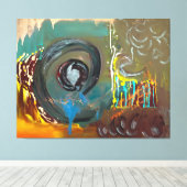 Afdrukken van verrekend Canvas (Insitu (Houten vloer))