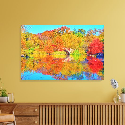 Afdrukken van verrekend Canvas (Insitu (Woonkamer))