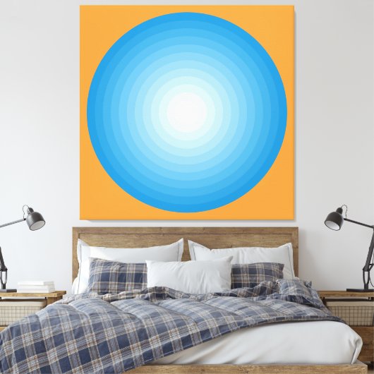 Afdrukken van verrekend Canvas (Insitu (Slaapkamer))