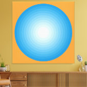 Afdrukken van verrekend Canvas (Insitu (Woonkamer))