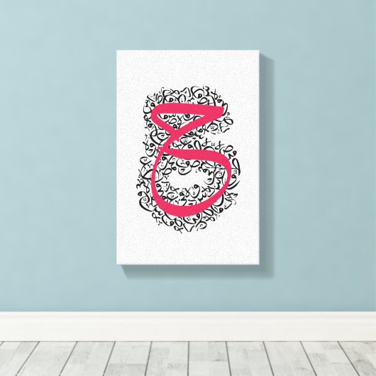 Afdrukken van verrekend Canvas (Insitu (Houten vloer))