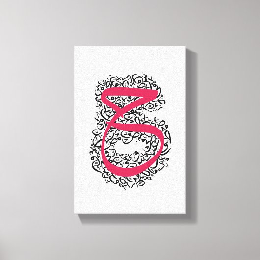 Afdrukken van verrekend Canvas (Voorkant)