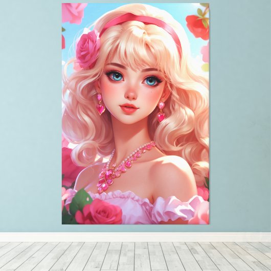 Afdrukken van verrekend Canvas (Insitu (Houten vloer))