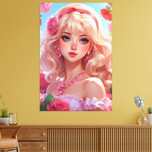 Afdrukken van verrekend Canvas (Insitu (Woonkamer))