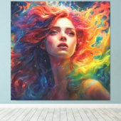 Afdrukken van verrekend Canvas (Insitu (Houten vloer))