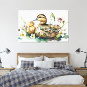 Afdrukken van verrekend Canvas (Insitu (Slaapkamer))