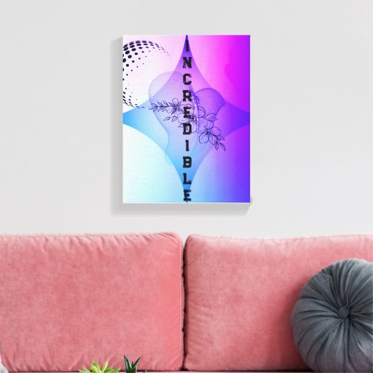 Afdrukken van verrekend Canvas (Insitu (Woonkamer))