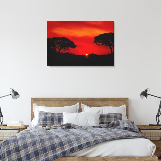 Afdrukken van verrekend Canvas (Insitu (Slaapkamer))