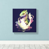Afdrukken van verrekend Canvas (Insitu (Houten vloer))