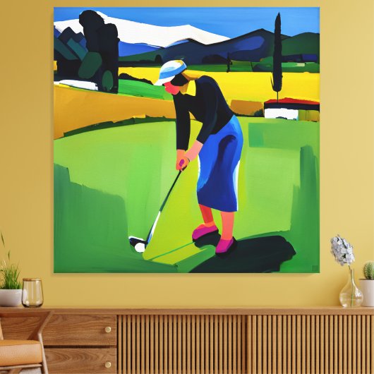 Afdrukken van verrekend Canvas (Insitu (Woonkamer))