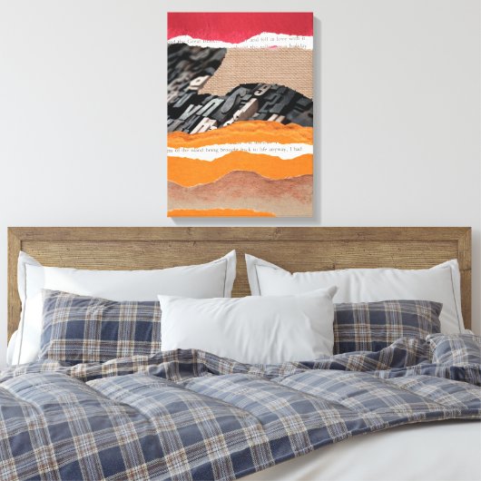 Afdrukken van verrekend Canvas (Insitu (Slaapkamer))