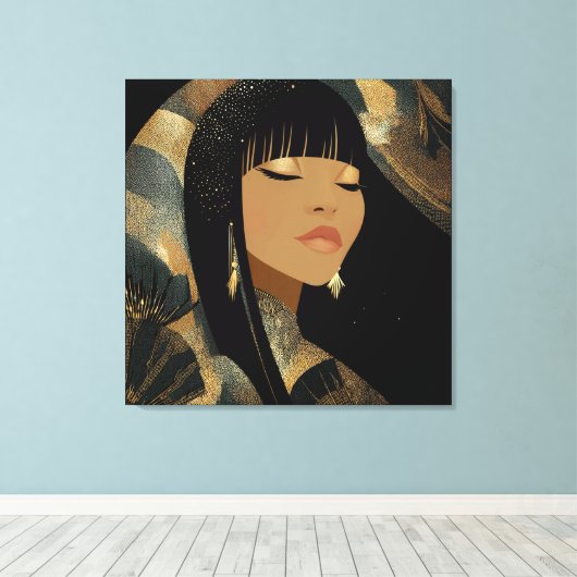 Afdrukken van verrekend Canvas (Insitu (Houten vloer))