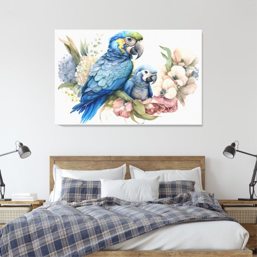 Afdrukken van verrekend Canvas (Insitu (Slaapkamer))