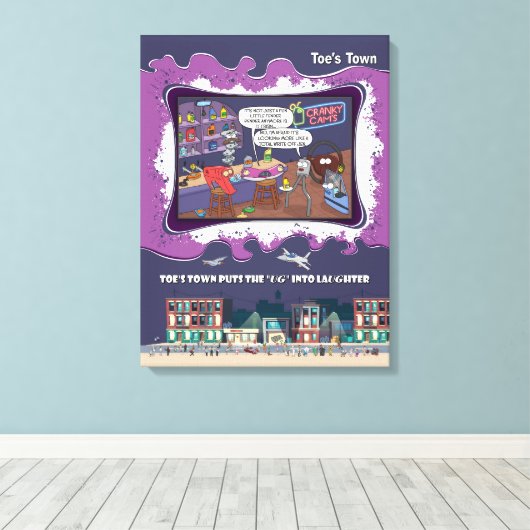 Afdrukken van verrekend Canvas (Insitu (Houten vloer))