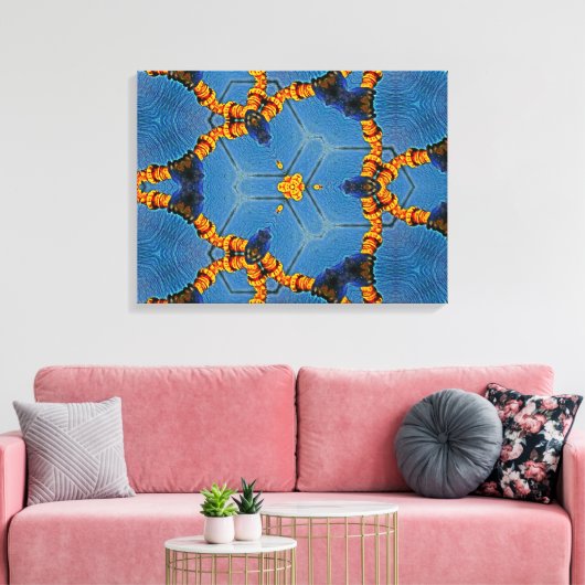 Afdrukken van verrekend Canvas (Insitu (Woonkamer))